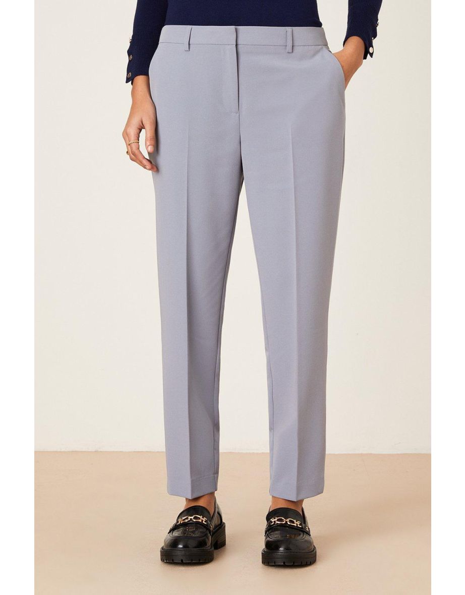 Dorothy Perkins WomensLadies Plain Tall Ankle Grazer Trousers  Fruugo UK