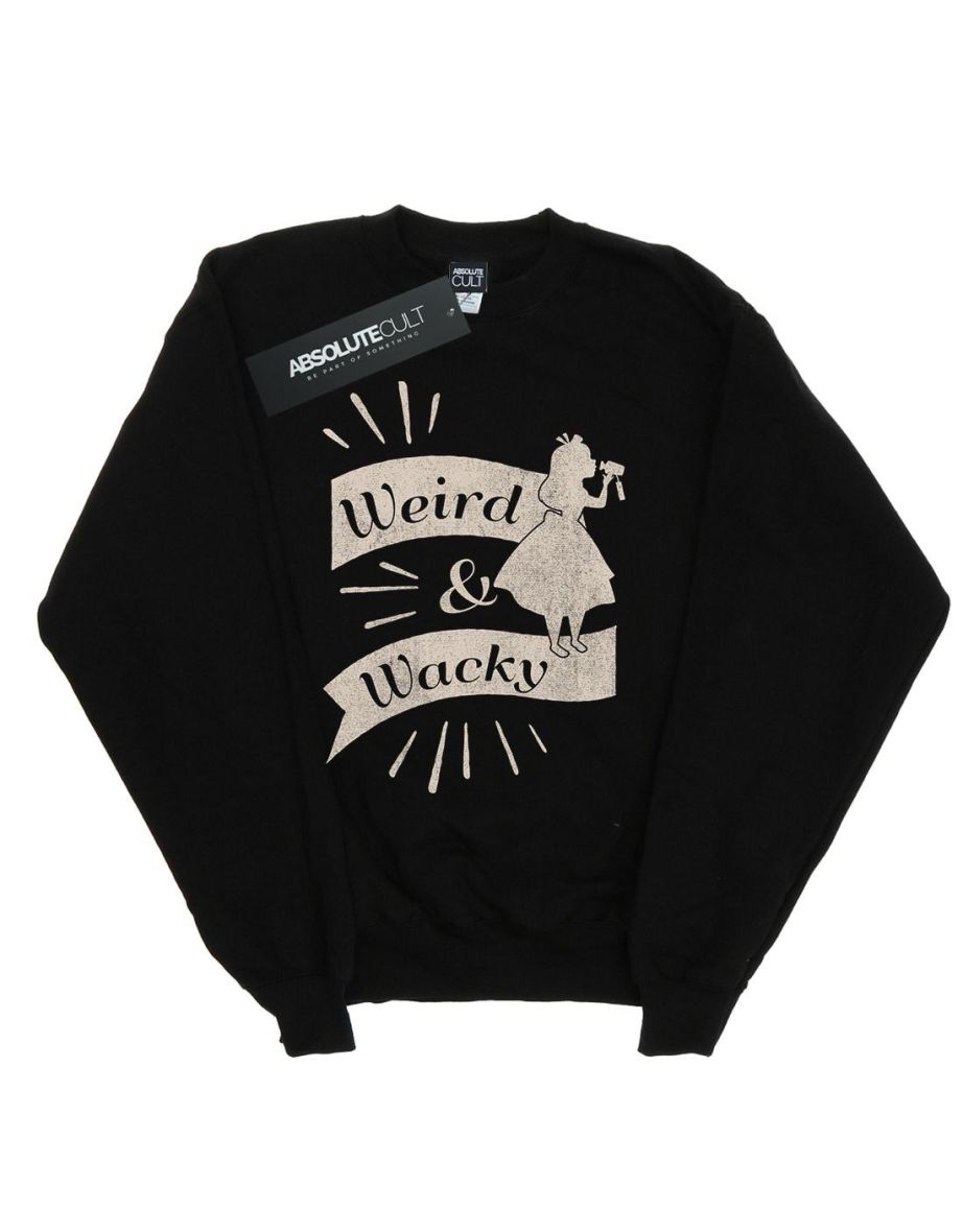 Disney Boys Alice In Wonderland Weird And Wacky Sweatshirt - 3