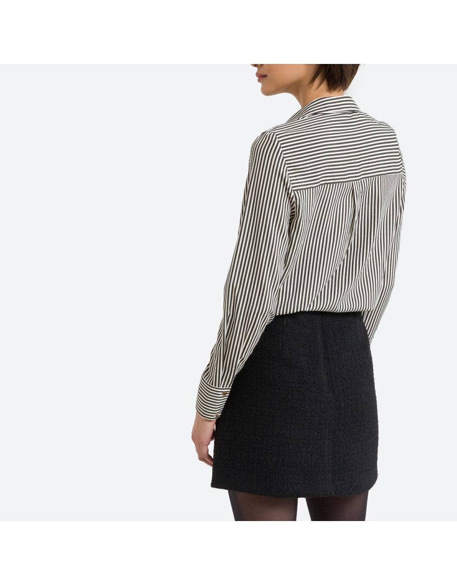 Vero Moda Green Striped Shirt - 4