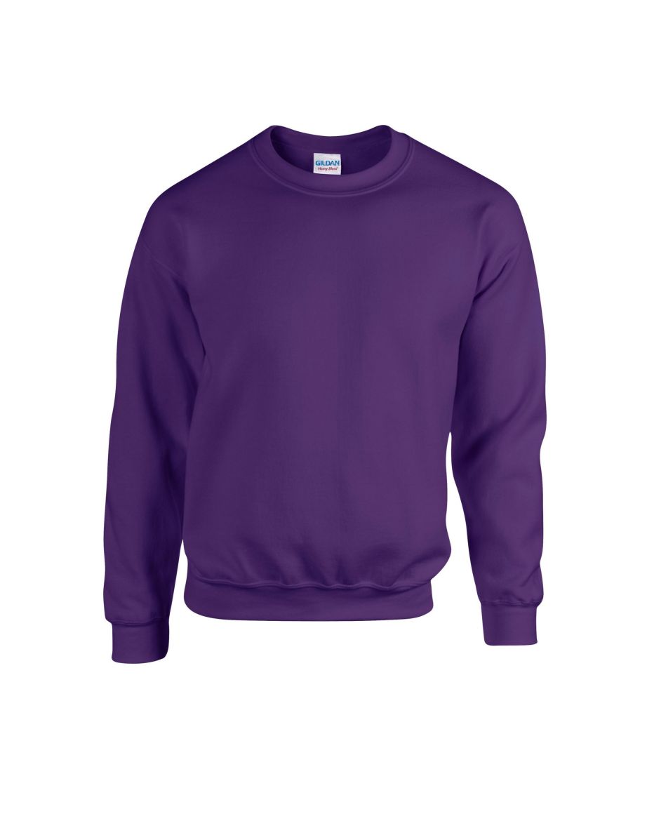 Gildan Mens Heavy Blend Sweatshirt - Purple