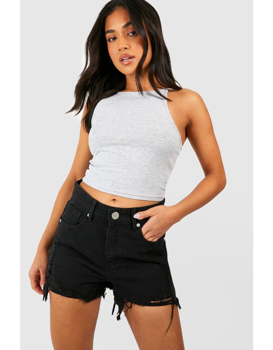 Petite high hotsell waisted shorts