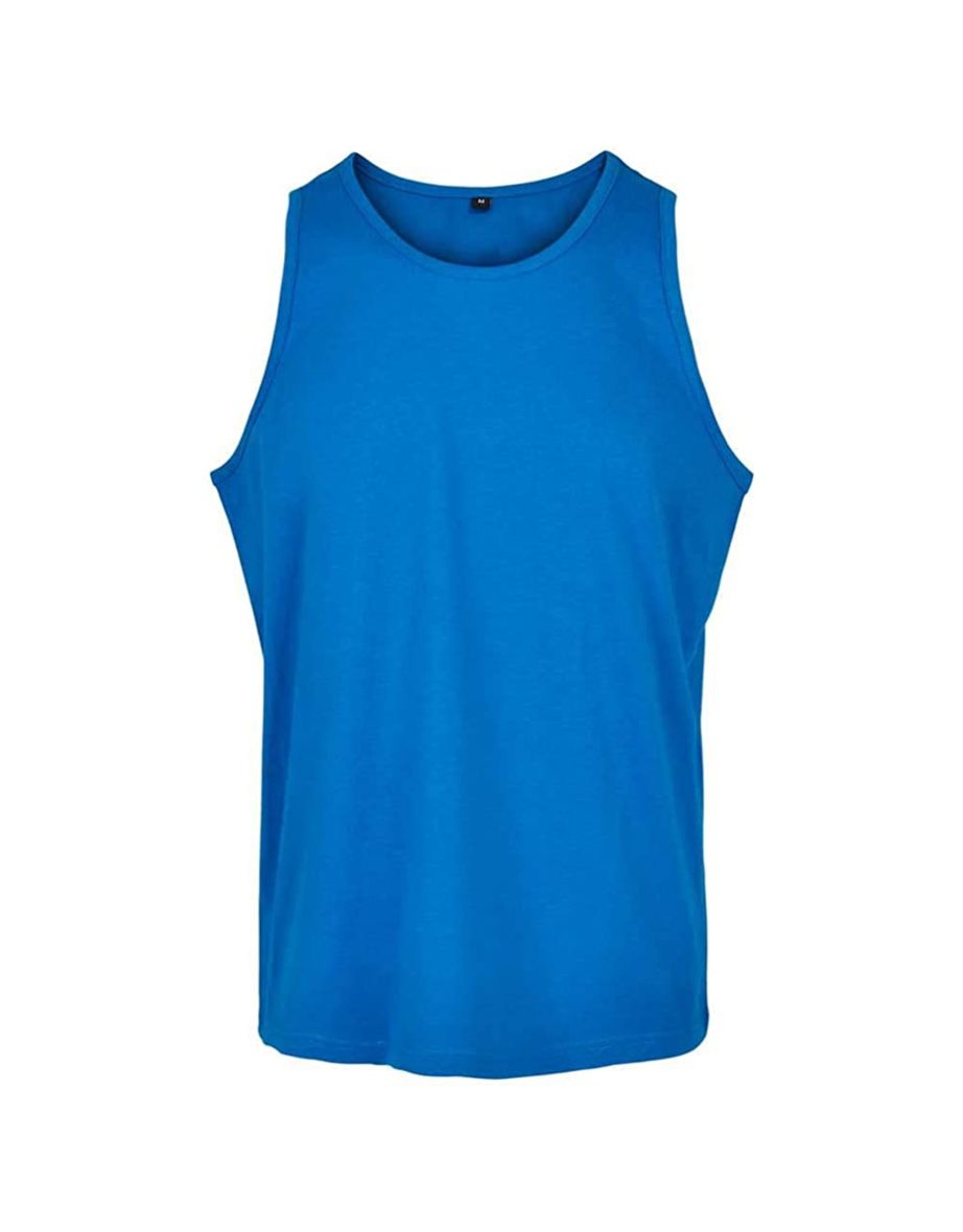 Mens Basic Tank Top - Cobalt Blue