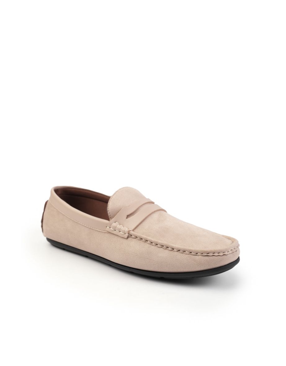ALFIE DRIVING SHOES IN BEIGE