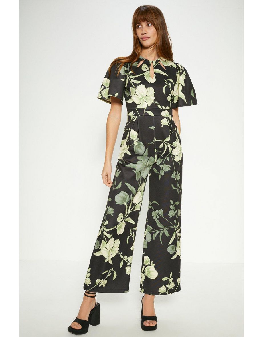 Coast print scuba jumpsuit on sale