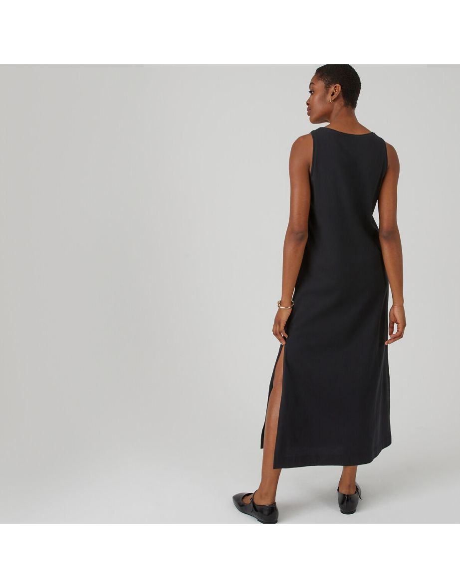 Cotton Maxi Vest Dress - 3