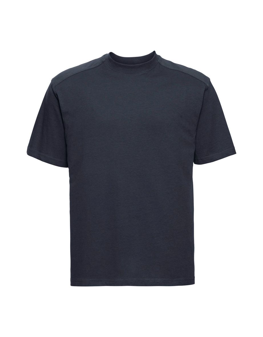 Russell Mens Heavyweight T-Shirt - French Navy