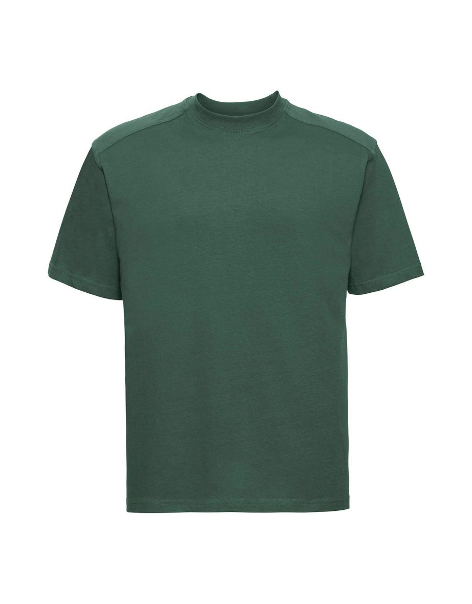 Russell Mens Heavyweight T-Shirt - Bottle Green