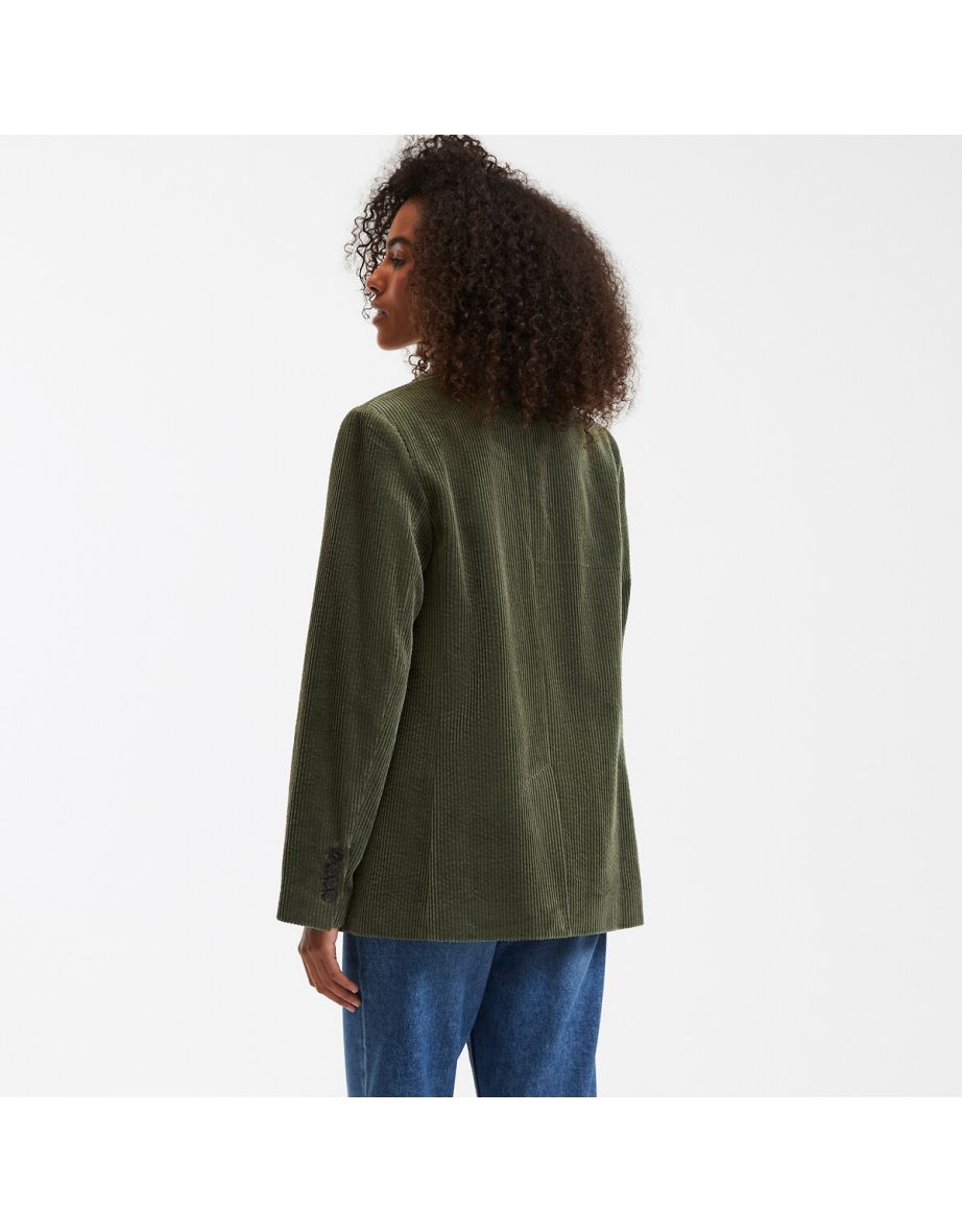 Corduroy Long Oversize Blazer - 3