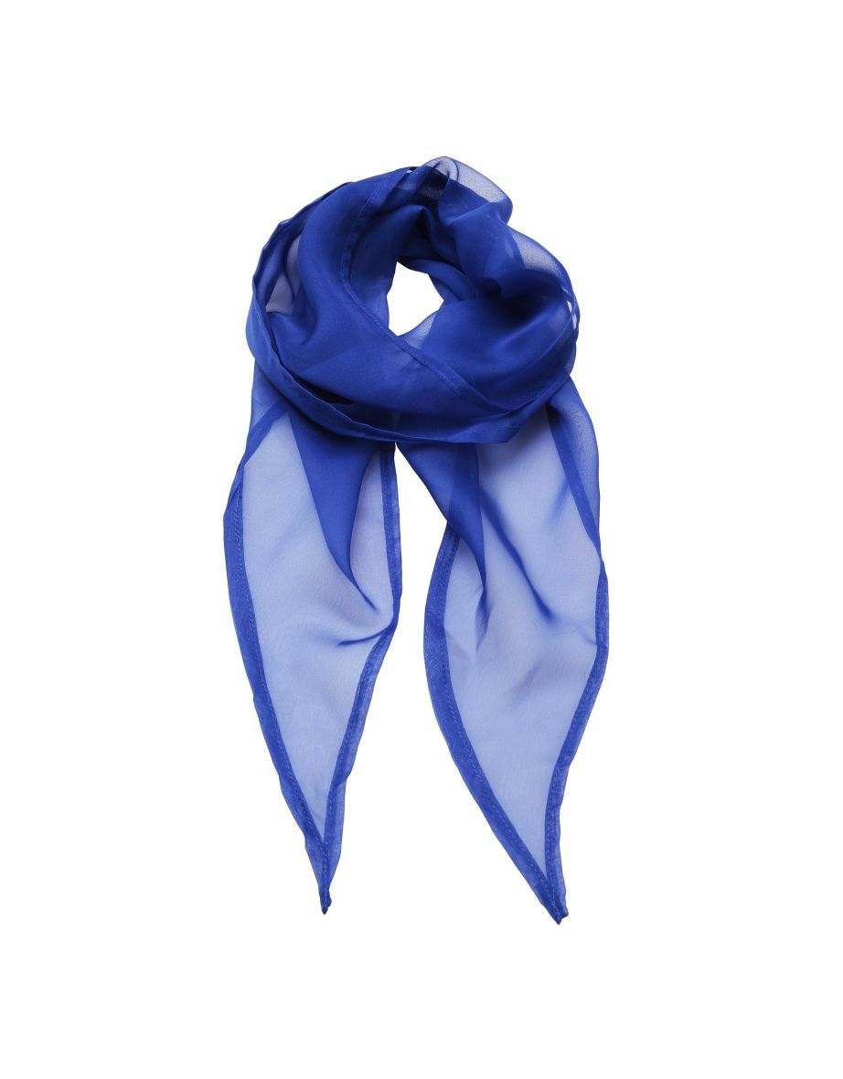 Premier Ladies/Womens Work Chiffon Formal Scarf - Royal