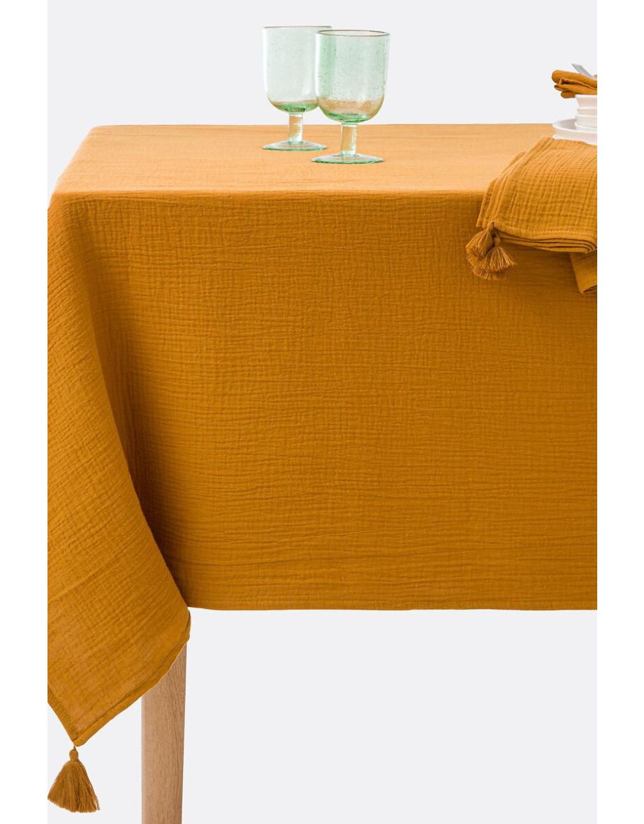 Kumla Cotton Muslin Tablecloth