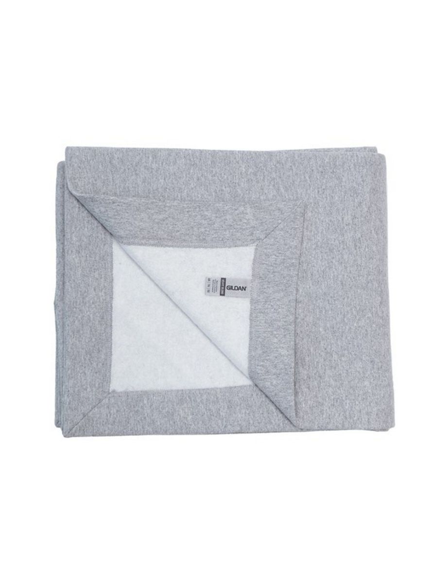 Gildan Heavy Blend Fleece Stadium Blanket - Sports Grey - 2