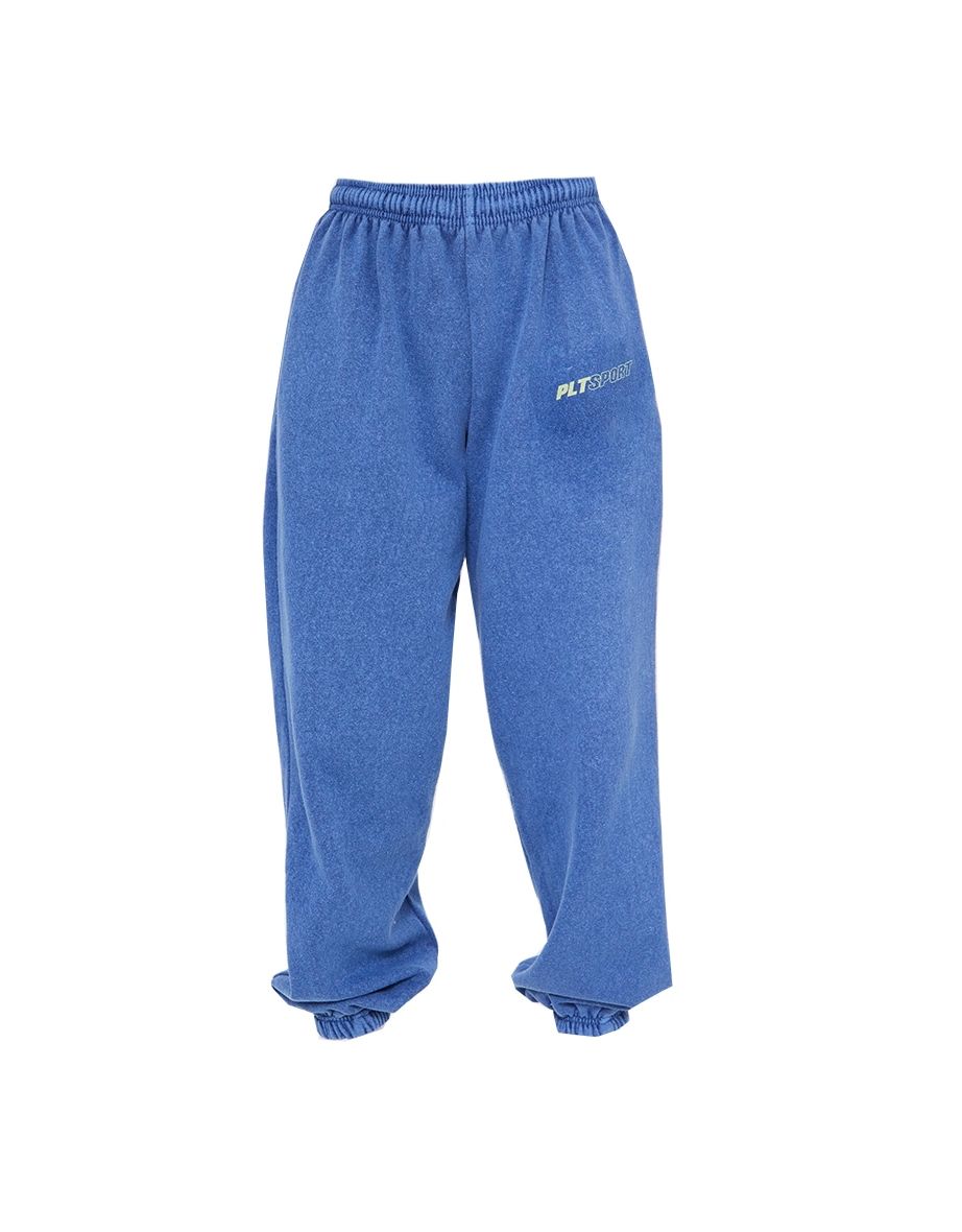 PRETTYLITTLETHING Blue Sport Joggers - 4