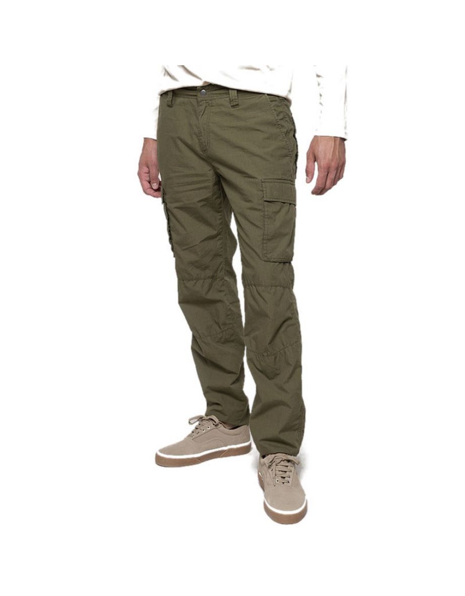 Kariban Mens Lightweight Cargo Trousers - Beige