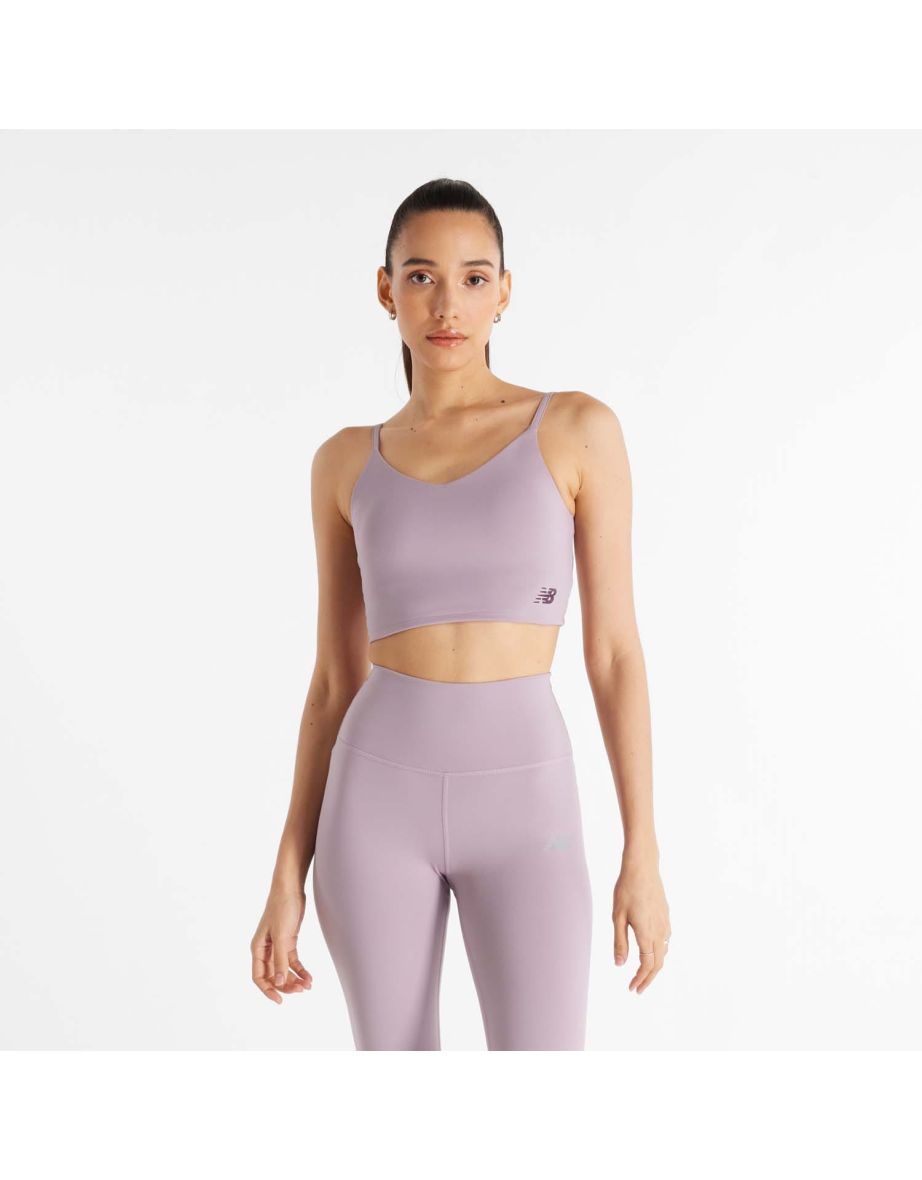 Women's New Balance Harmony Light Support Sports Bra in Purple