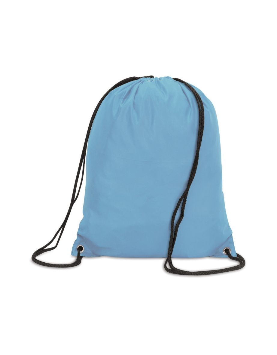 Shugon Stafford Plain Drawstring Tote Bag - 13 Litres (Pack of 2) - Sky Blue