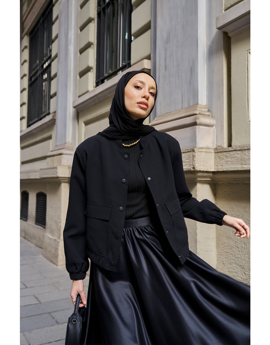 CREP CROP BOMBER JACKET - 6