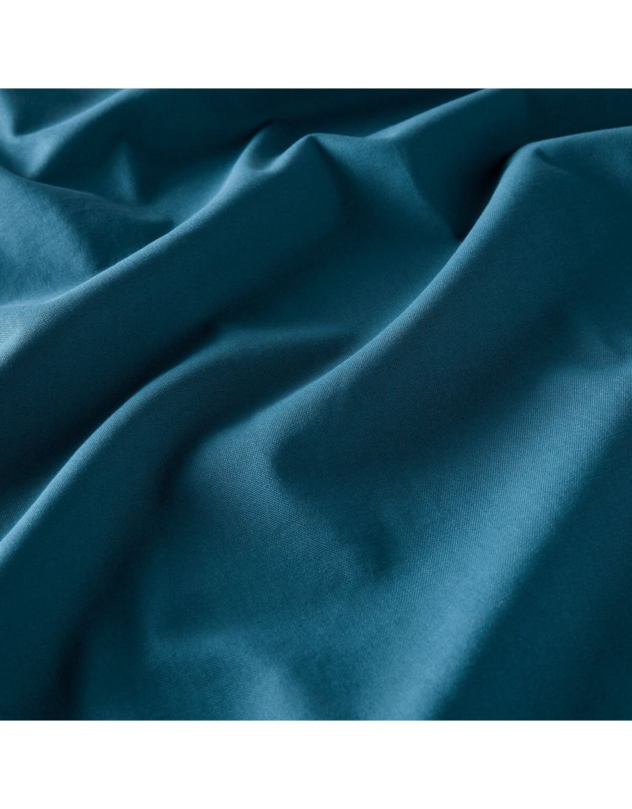 Scenario Single Cotton Curtain with Concealed Tabs - 9