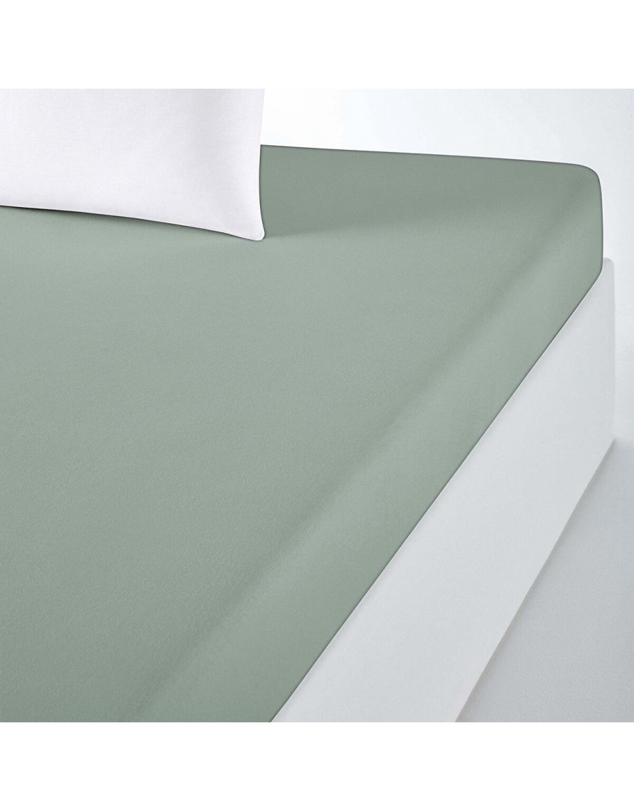 Scenario 100% Cotton Jersey Fitted Sheet