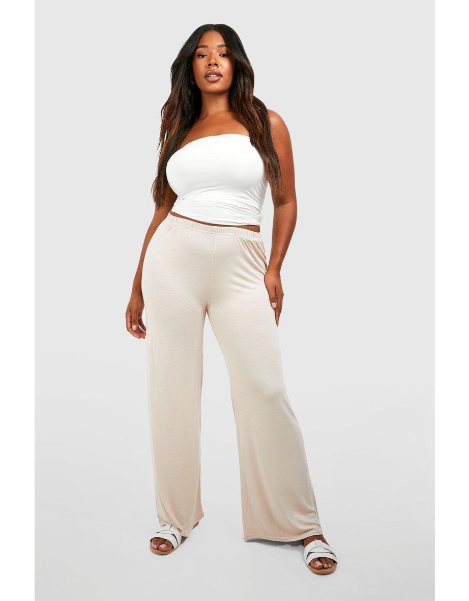 Boiled Wool Jersey Wide-Leg Pant | EILEEN FISHER