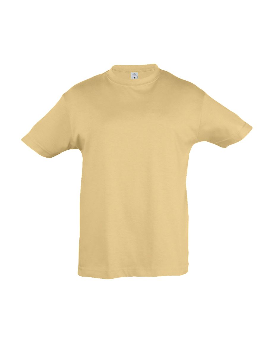 SOLS Kids Regent Short Sleeve T-Shirt - Sand
