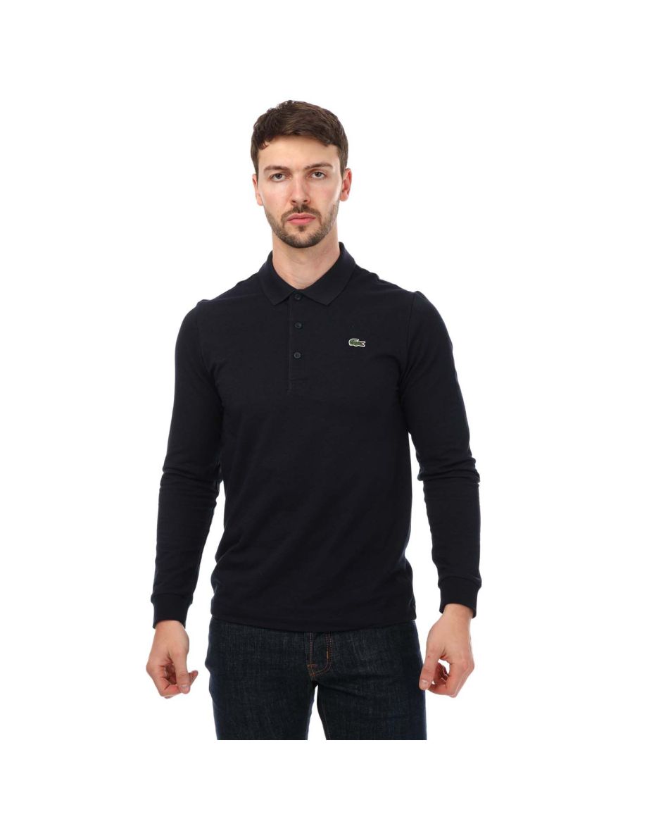 Lacoste men's long sleeve shirt best sale