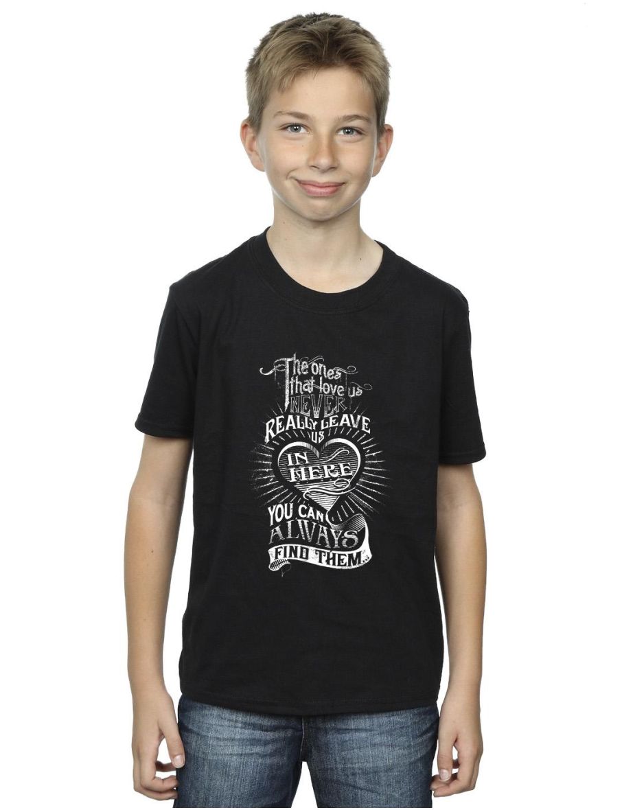Harry Potter Boys The Ones That Love Us T-Shirt - Black