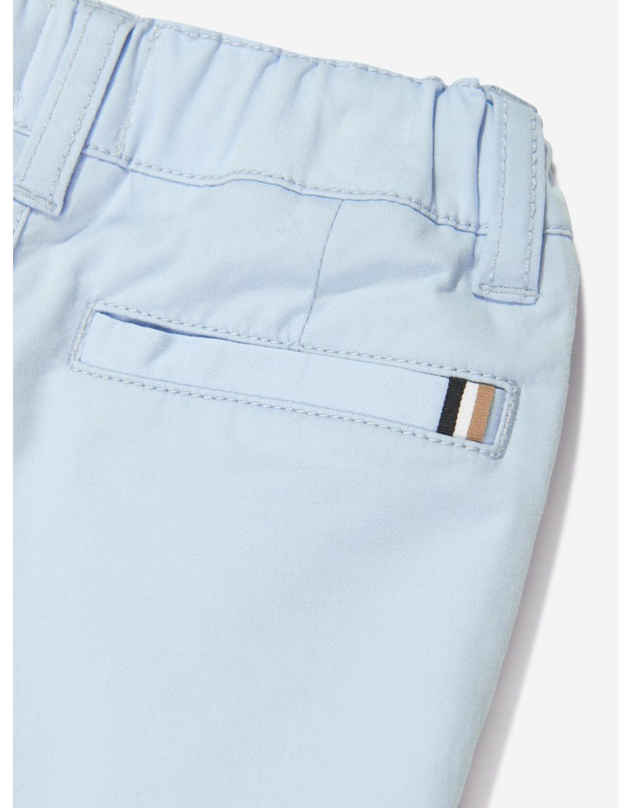 Baby Boys Chino Shorts in Blue - 3