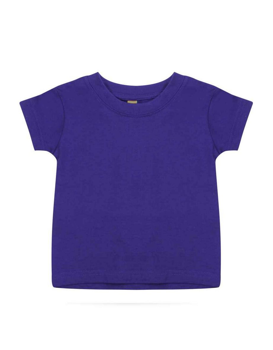 Larkwood Baby Plain T-Shirt - Purple