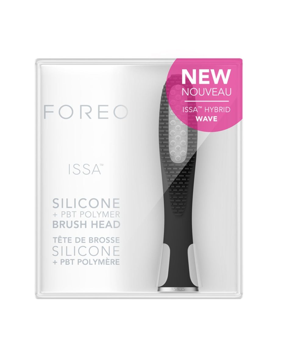 Foreo ISSA Hybrid Wave Replacement Brush Head-Pearl Black