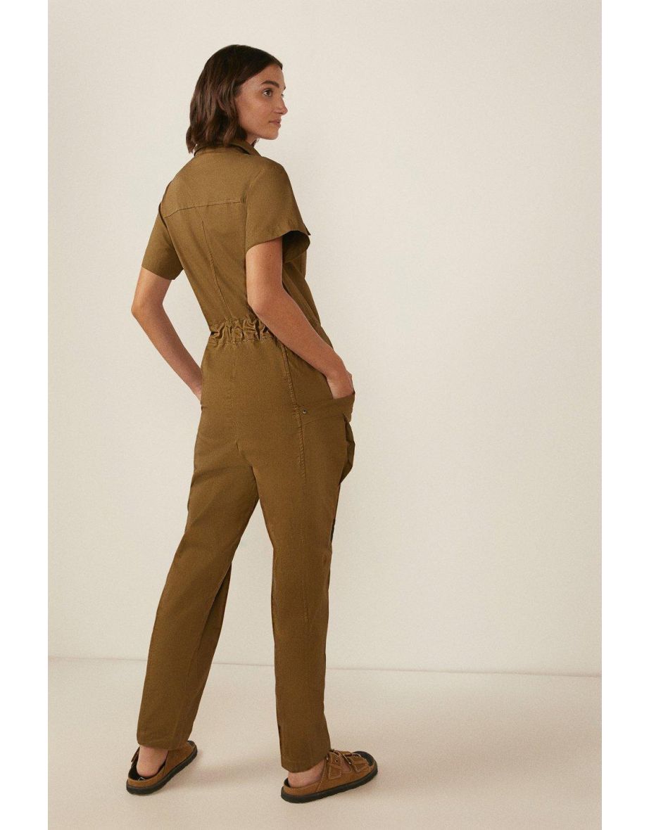 Tie Waist Jumpsuit - 2