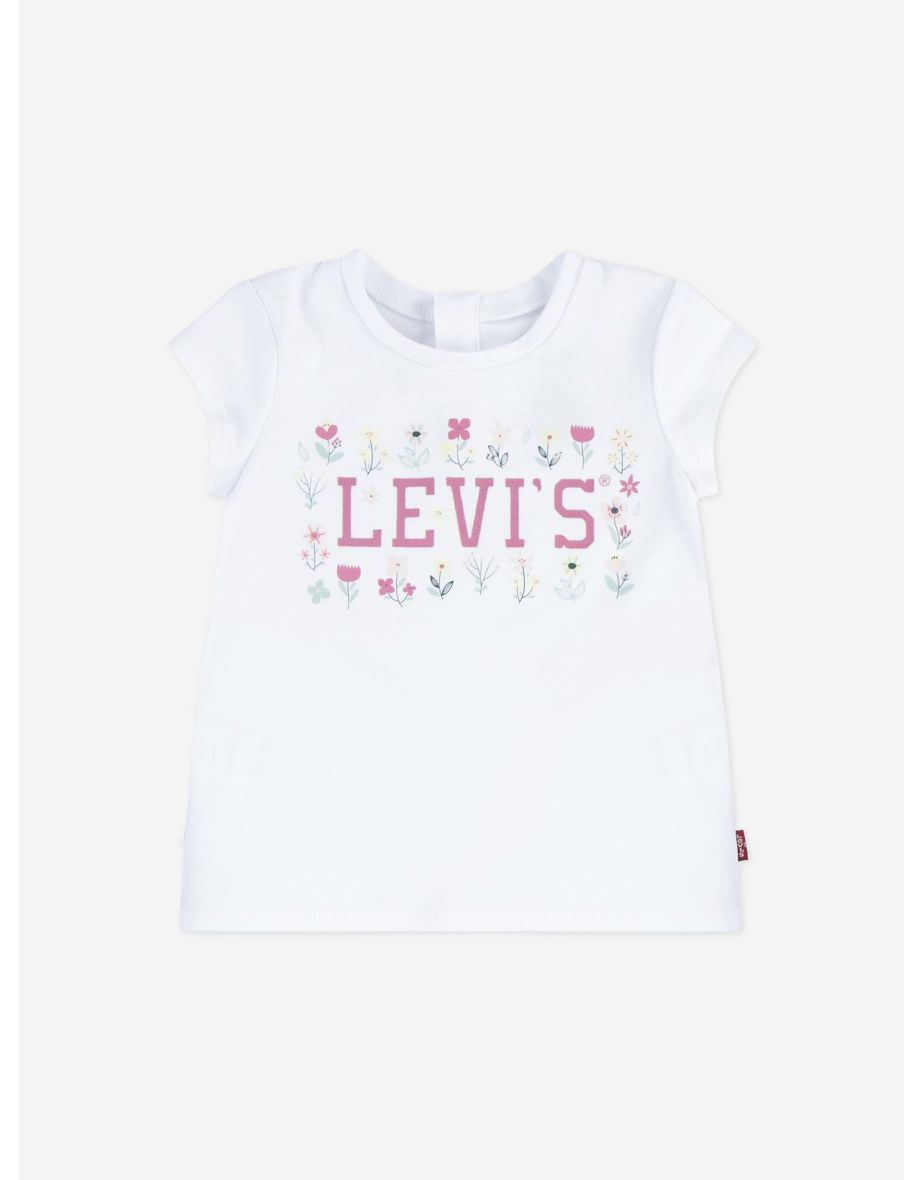 Levi's Baby Girls 3 Piece Jeans Set in Red - 3