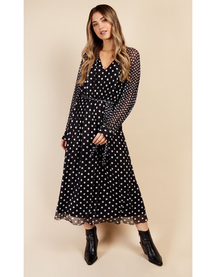Multi Spot Midaxi Dress by Vogue Williams