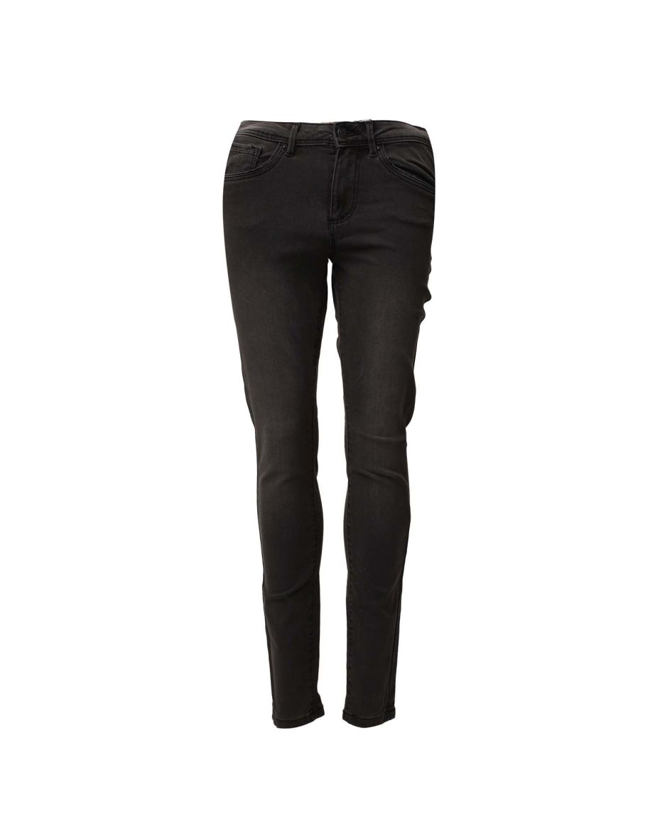 Women's Vero Moda Tanya Mid Rise Skinny Jeans in Grey