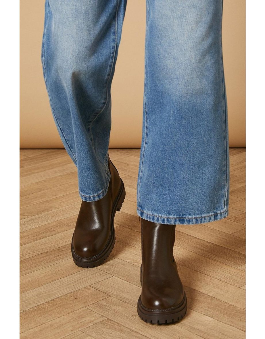 Melba Chunky Chelsea Ankle Boots