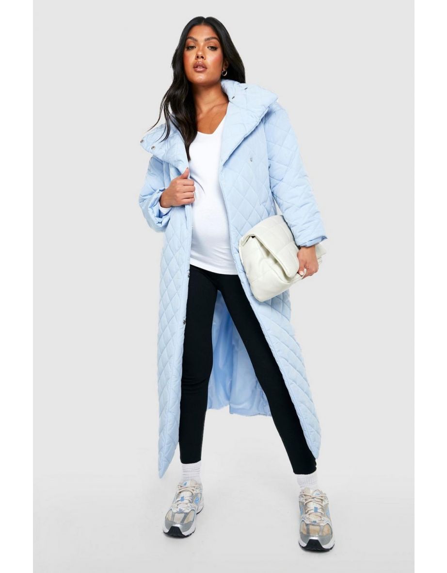 Baby blue 2024 wrap coat