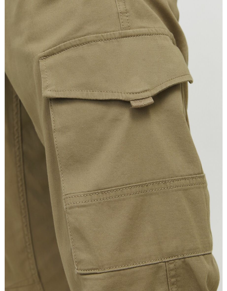 Paul Flake Cargo Trousers in Organic Cotton, Slim Fit - 6