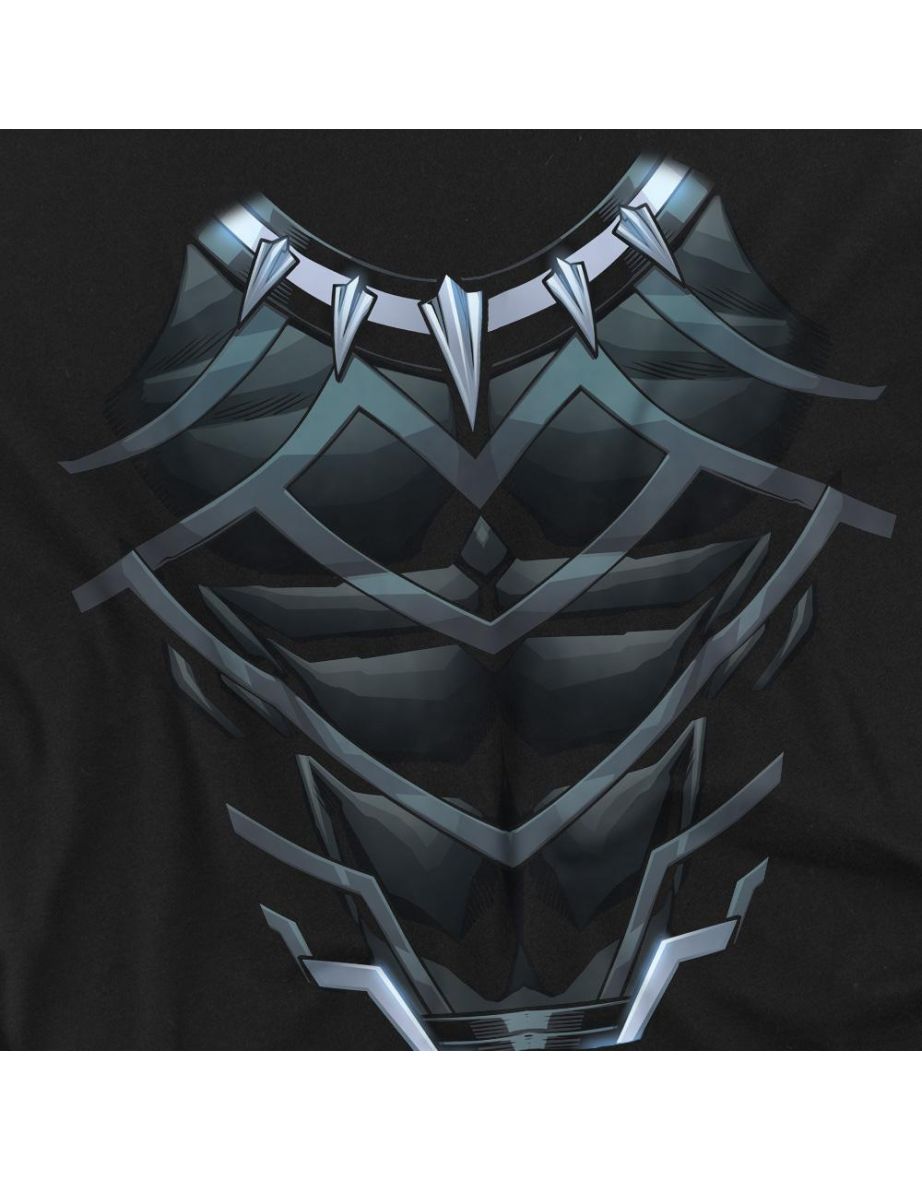 Black Panther   Adult Costume T-Shirt - Black - 2