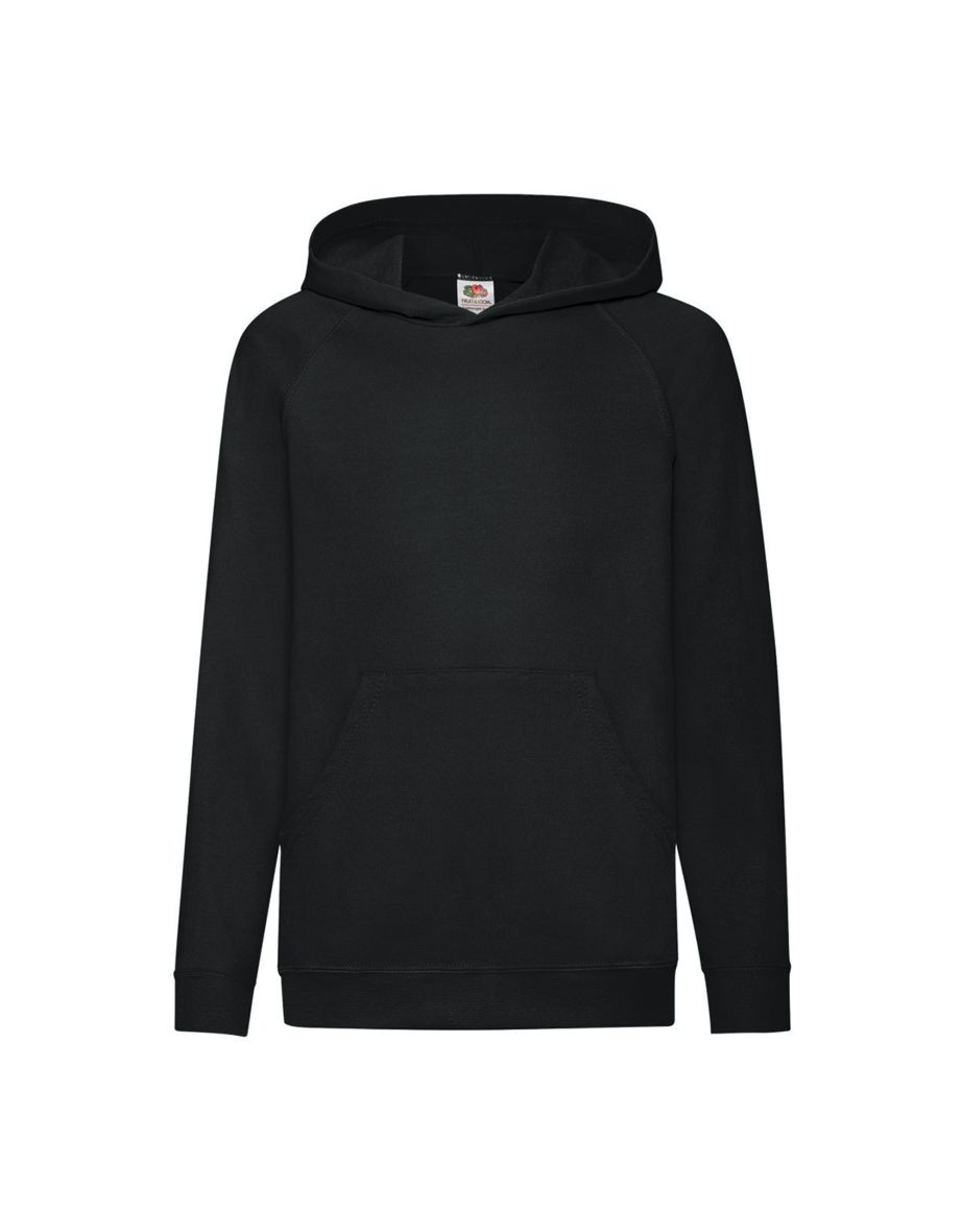 high collar black line pocket front hoodie sweatshirt