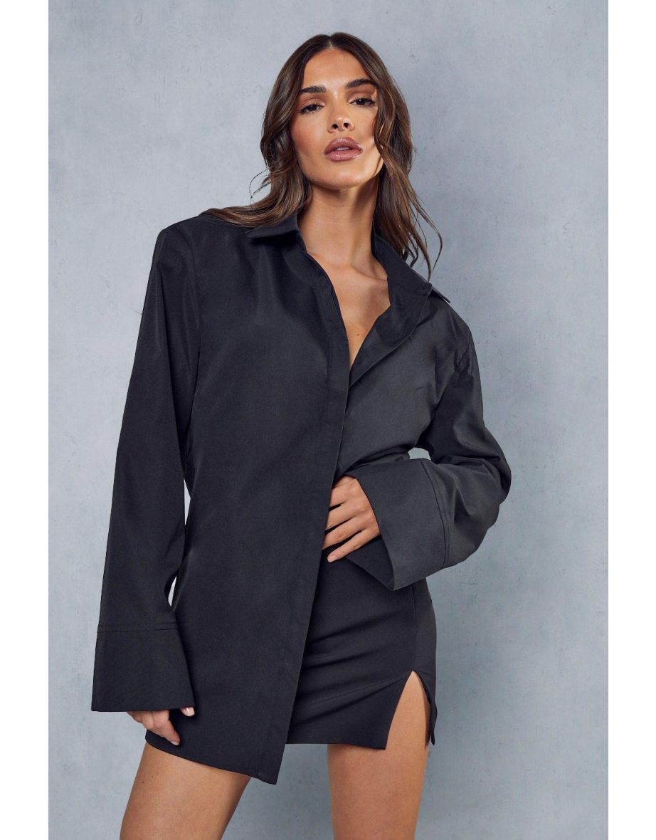 Oversized Shoulder Pad Shirt - 3