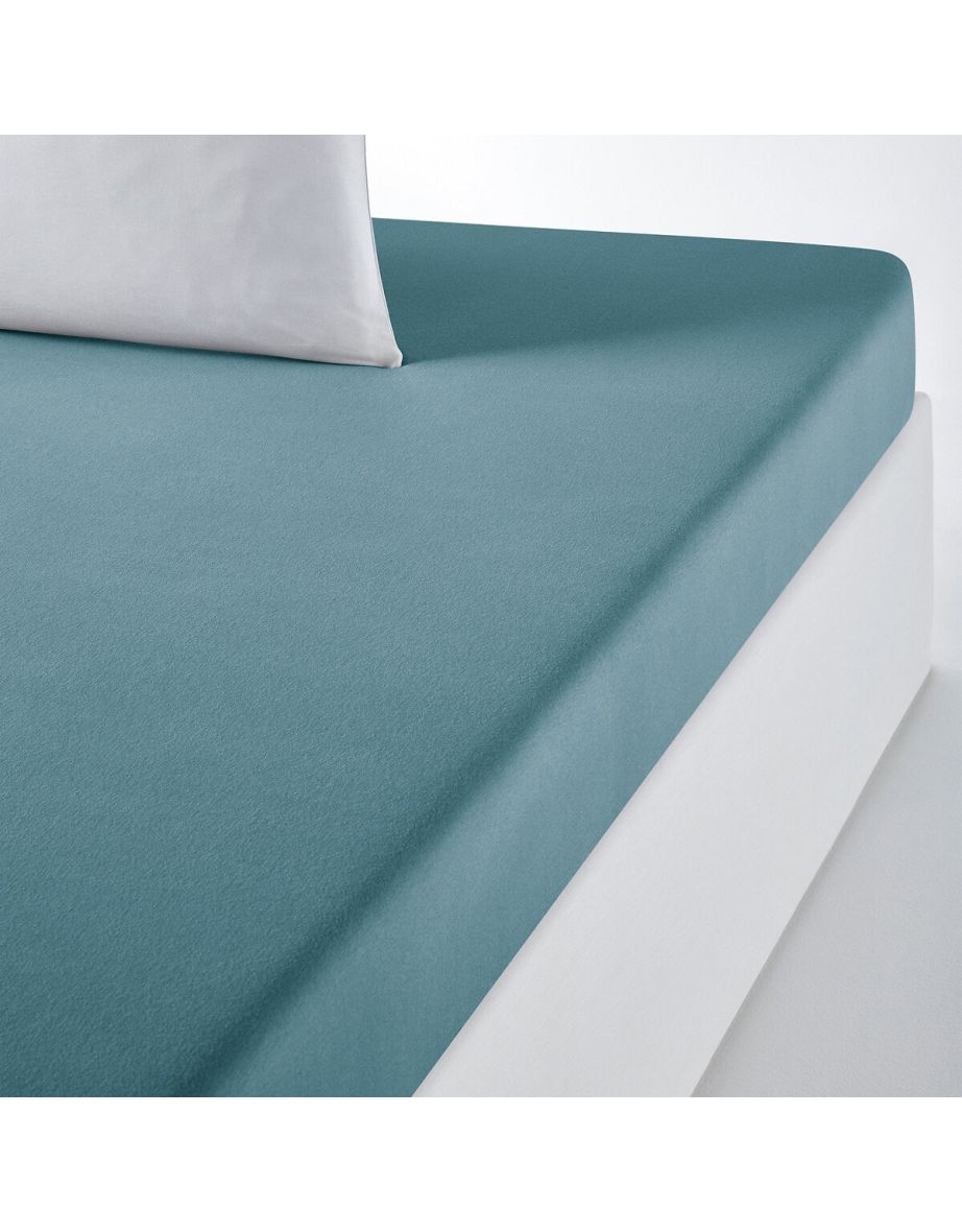 Scenario 100% Cotton Jersey Fitted Sheet