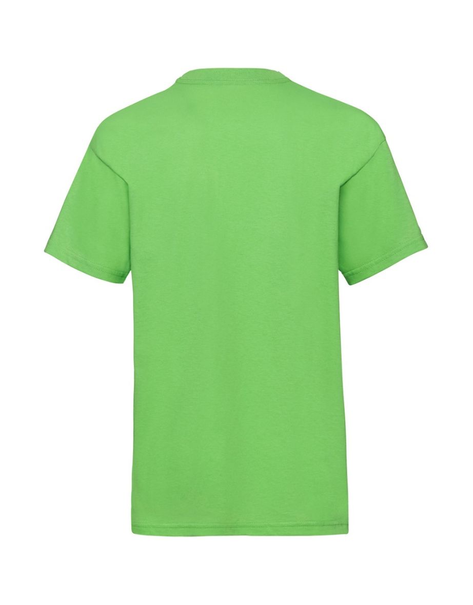 Fruit Of The Loom Childrens/Kids Unisex Valueweight Short Sleeve T-Shirt - Lime - 1