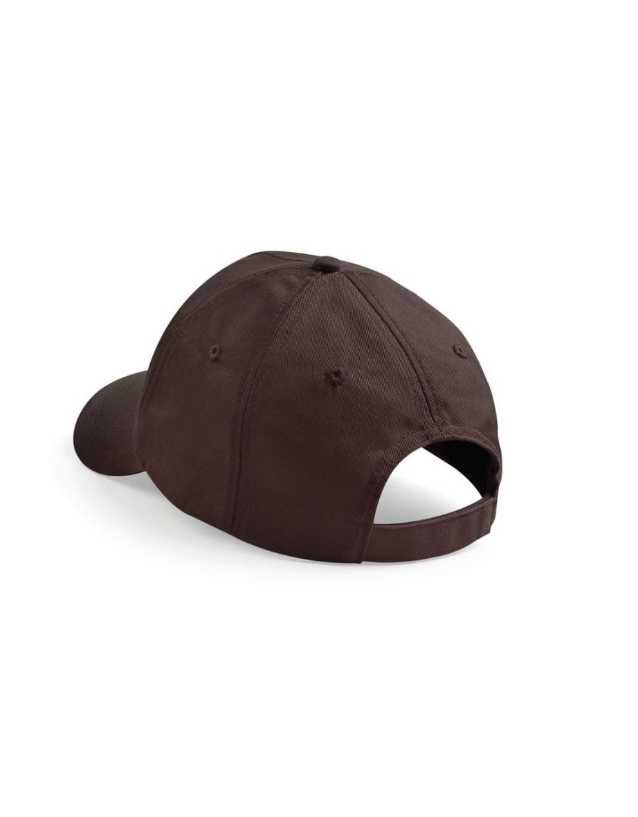 Beechfield Unisex Plain Original 5 Panel Baseball Cap - Chocolate - 1