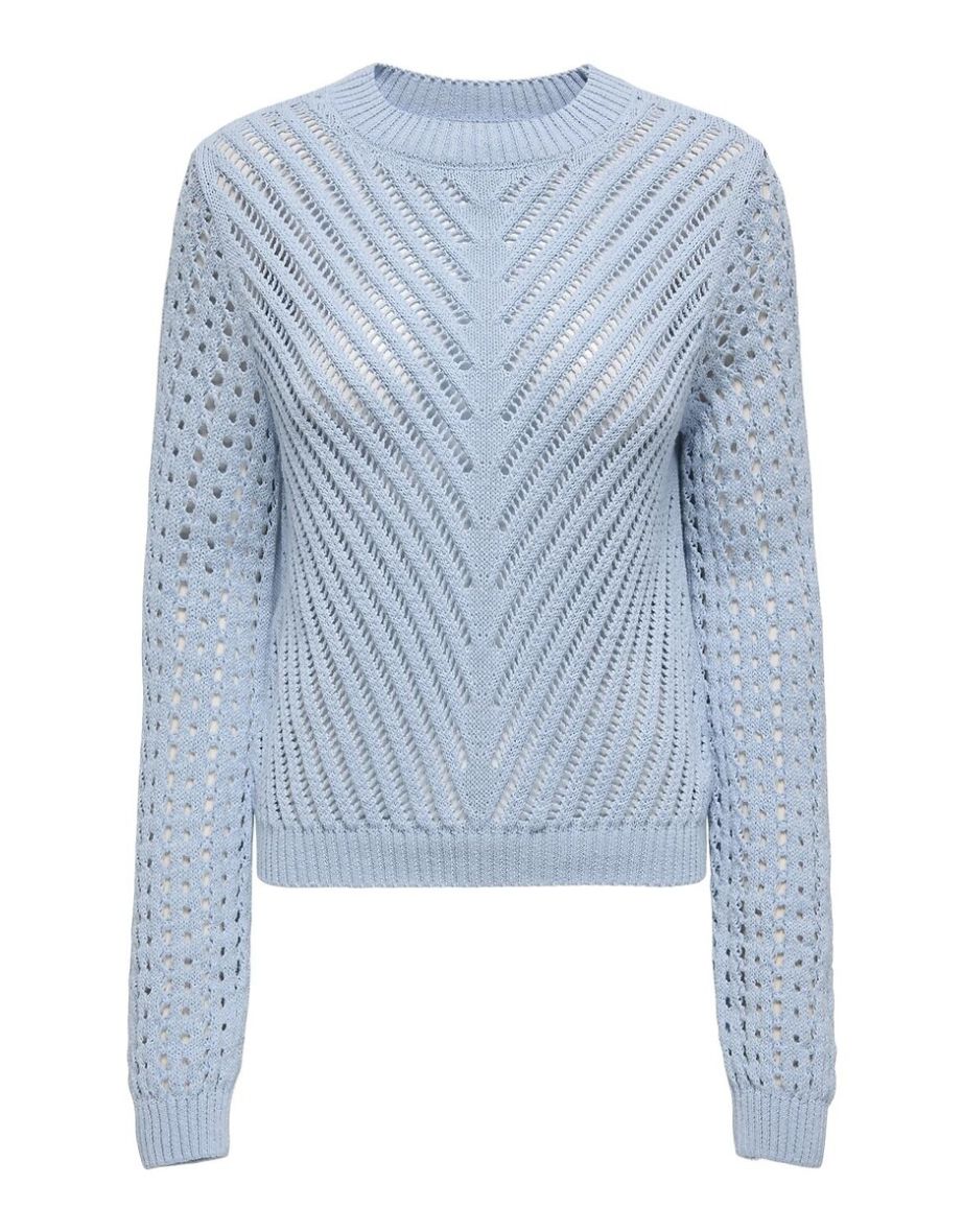 Openwork Crew Neck Jumper/Sweater
