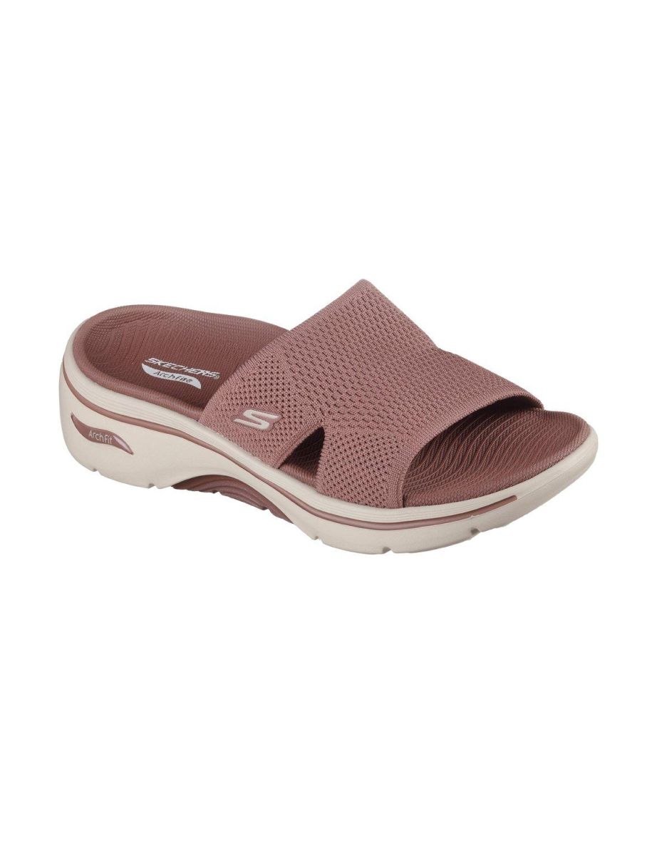 GO WALK ARCH FIT 2.0 SANDAL Slide Peekaboo Brown - 3