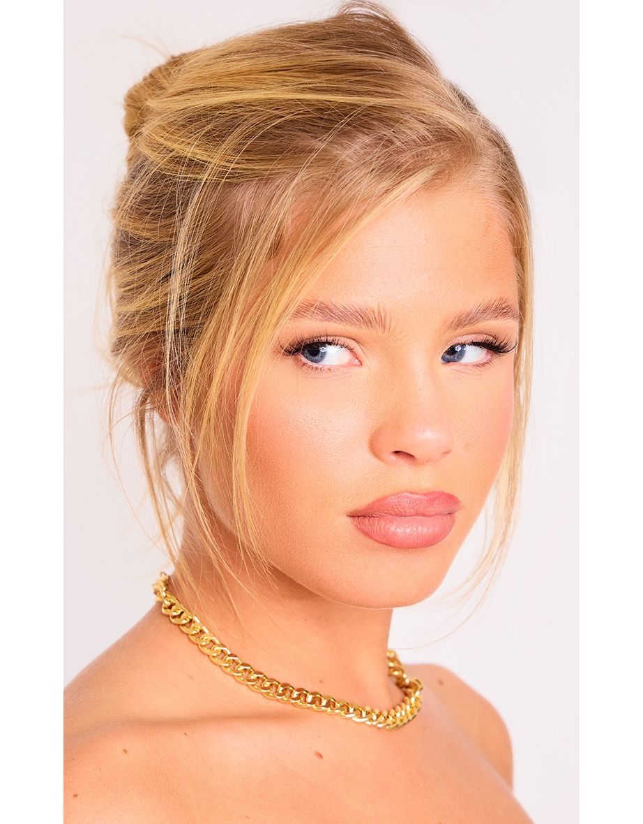 Real Gold Plated Single Chain Necklace
