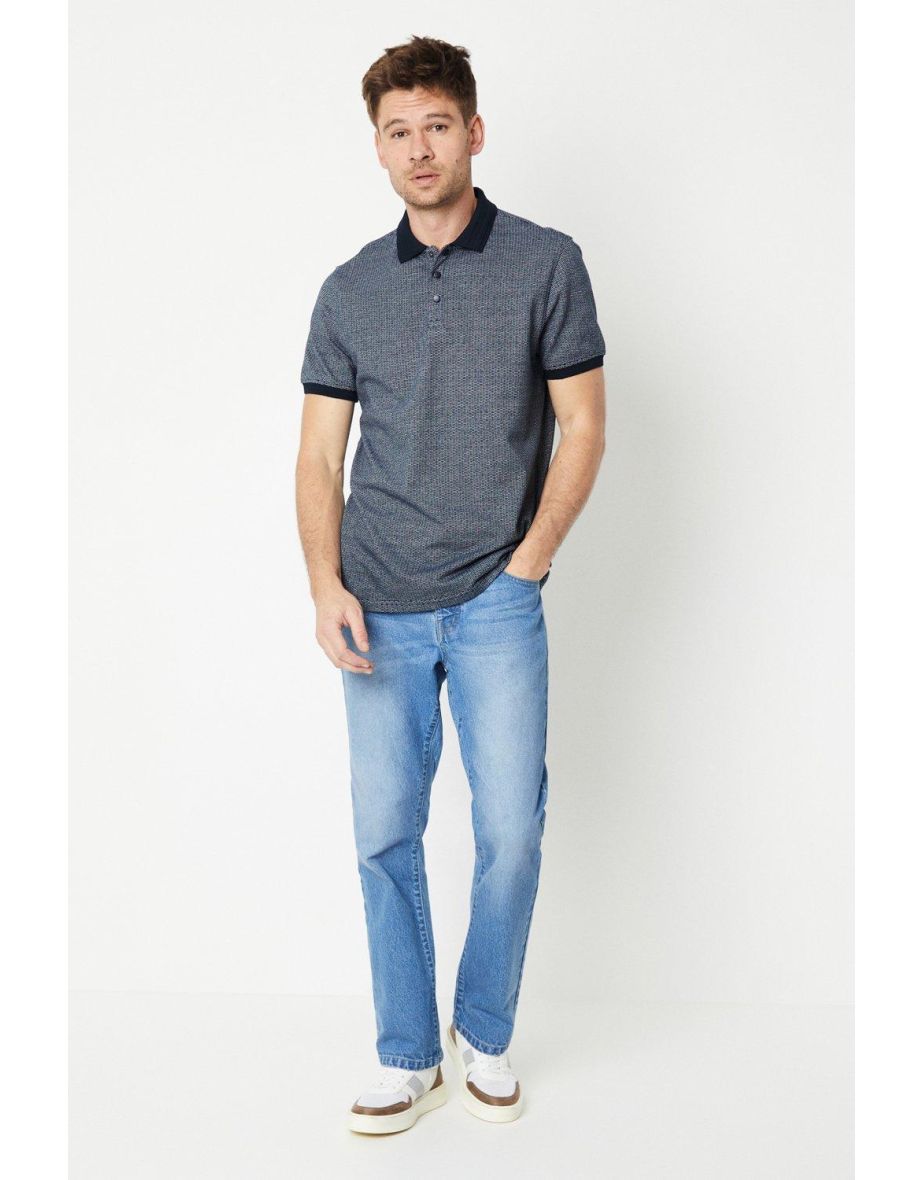 Stone Wash Bootcut Jeans