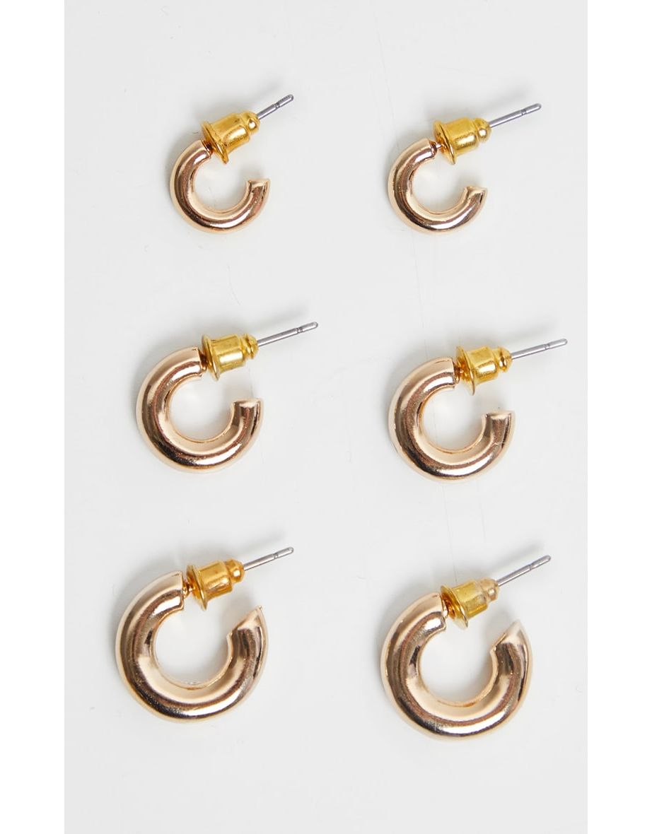 Recycled Gold Super Mini Hoop Pack