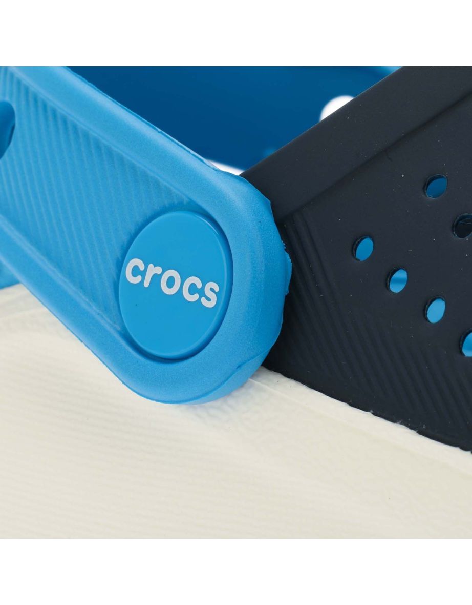 Boy's Crocs Kids LiteRide Clogs in Blue - 4