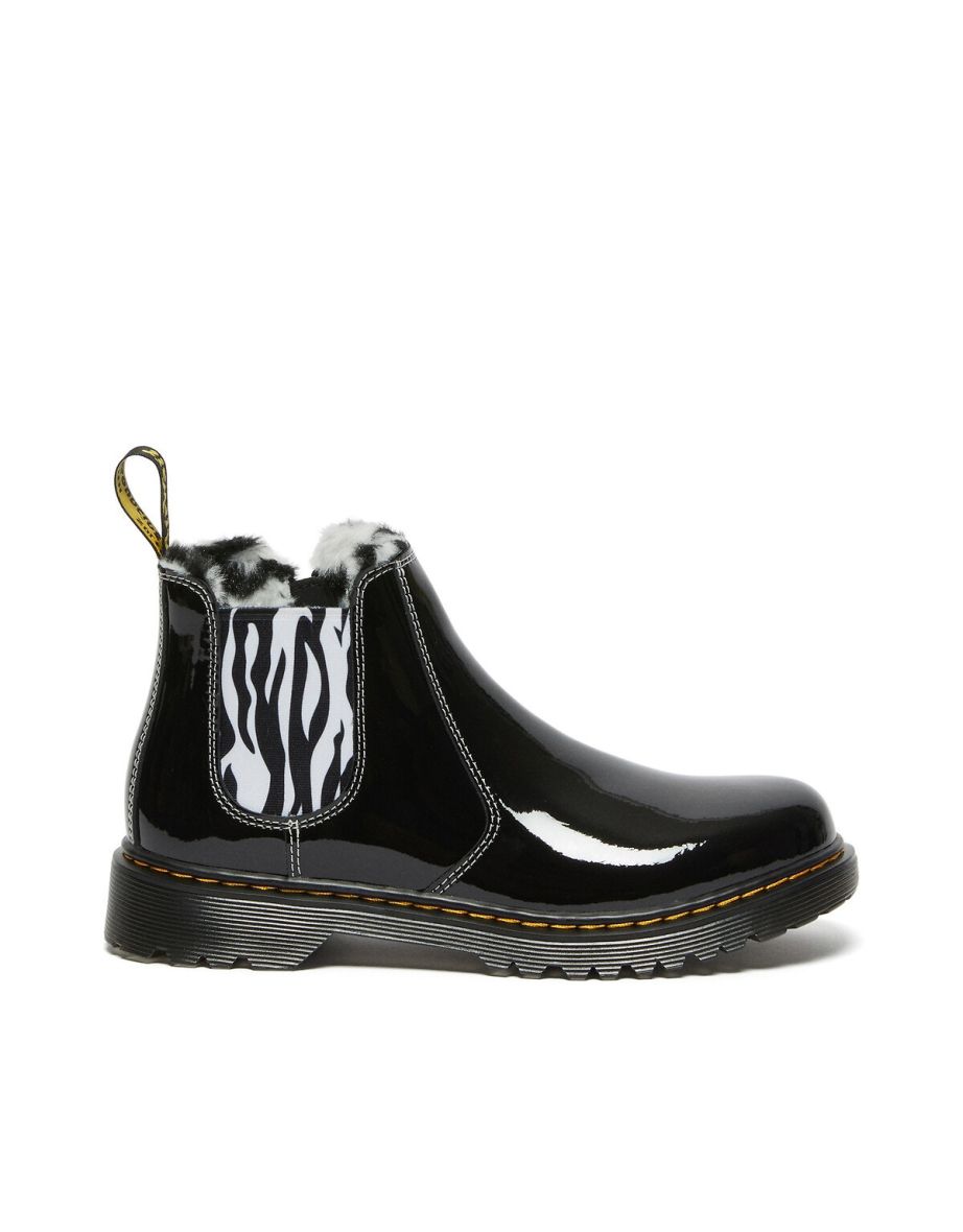 Doc martens patent deals leather chelsea boots