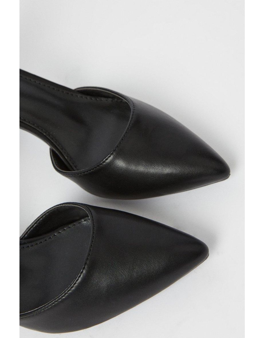 Principles: Celina Mid Heel Two Part Court Shoes - 3